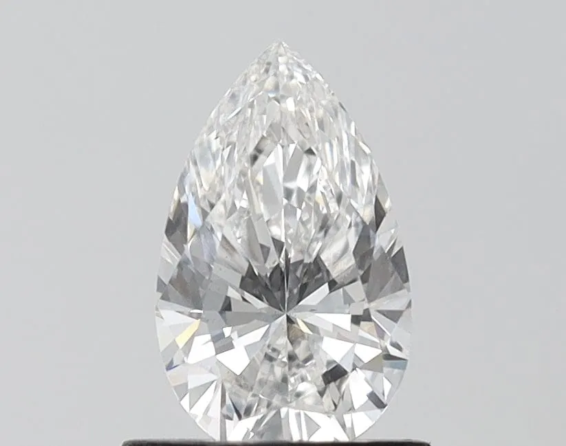 1.01 carat E-VS1 Pear Cut Lab Grown Diamond