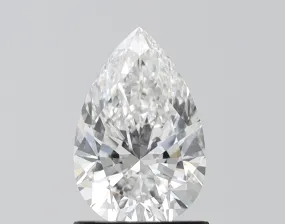 1.51 carat E-VS1 Pear Cut Lab Grown Diamond