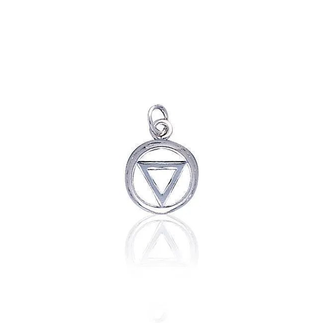 AA Recovery Triangle Charm TCM038