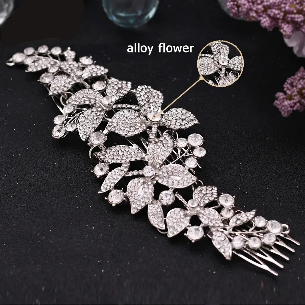 Alloy Rhinestone Headband