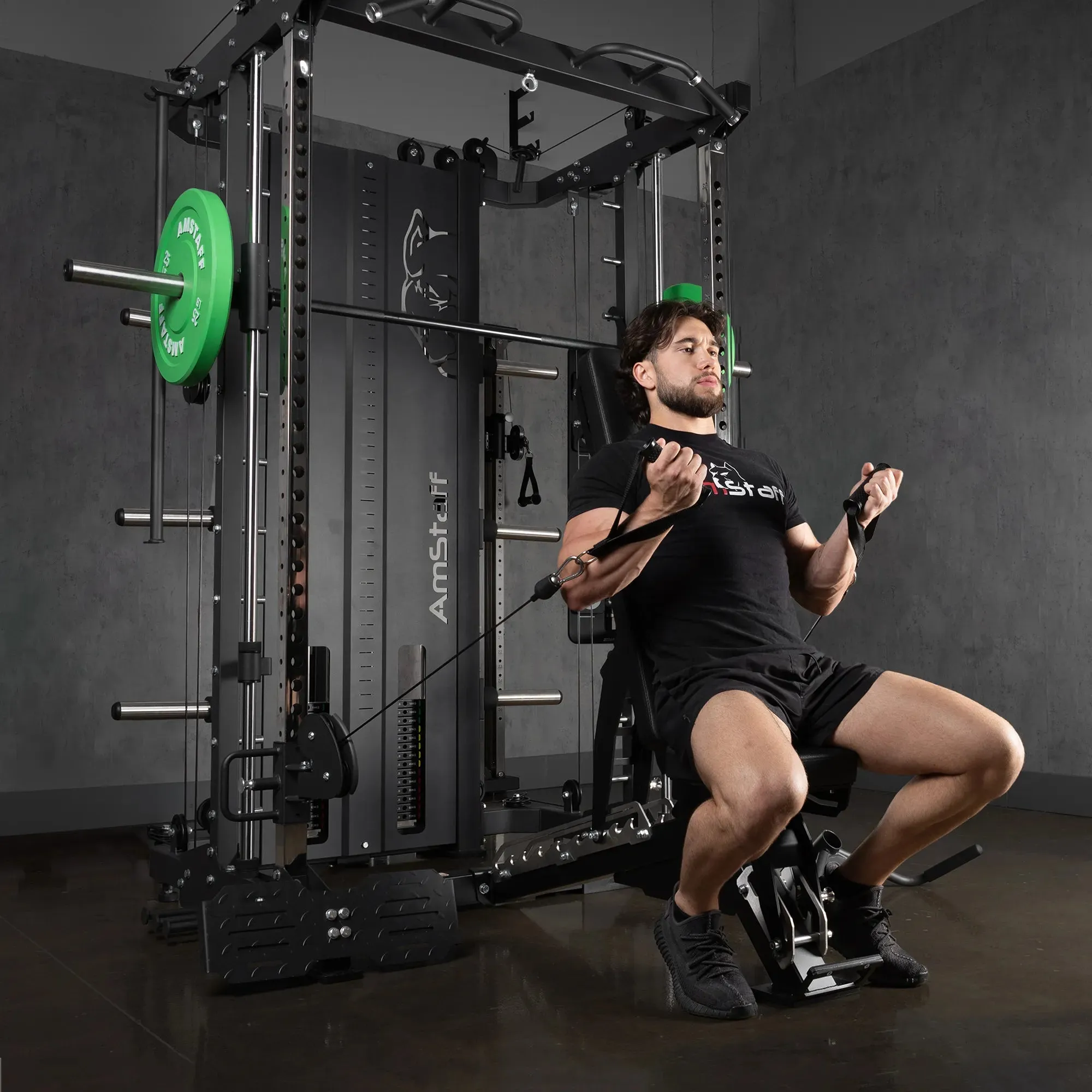 AmStaff Fitness SD-3000 All-In-One Smith Machine