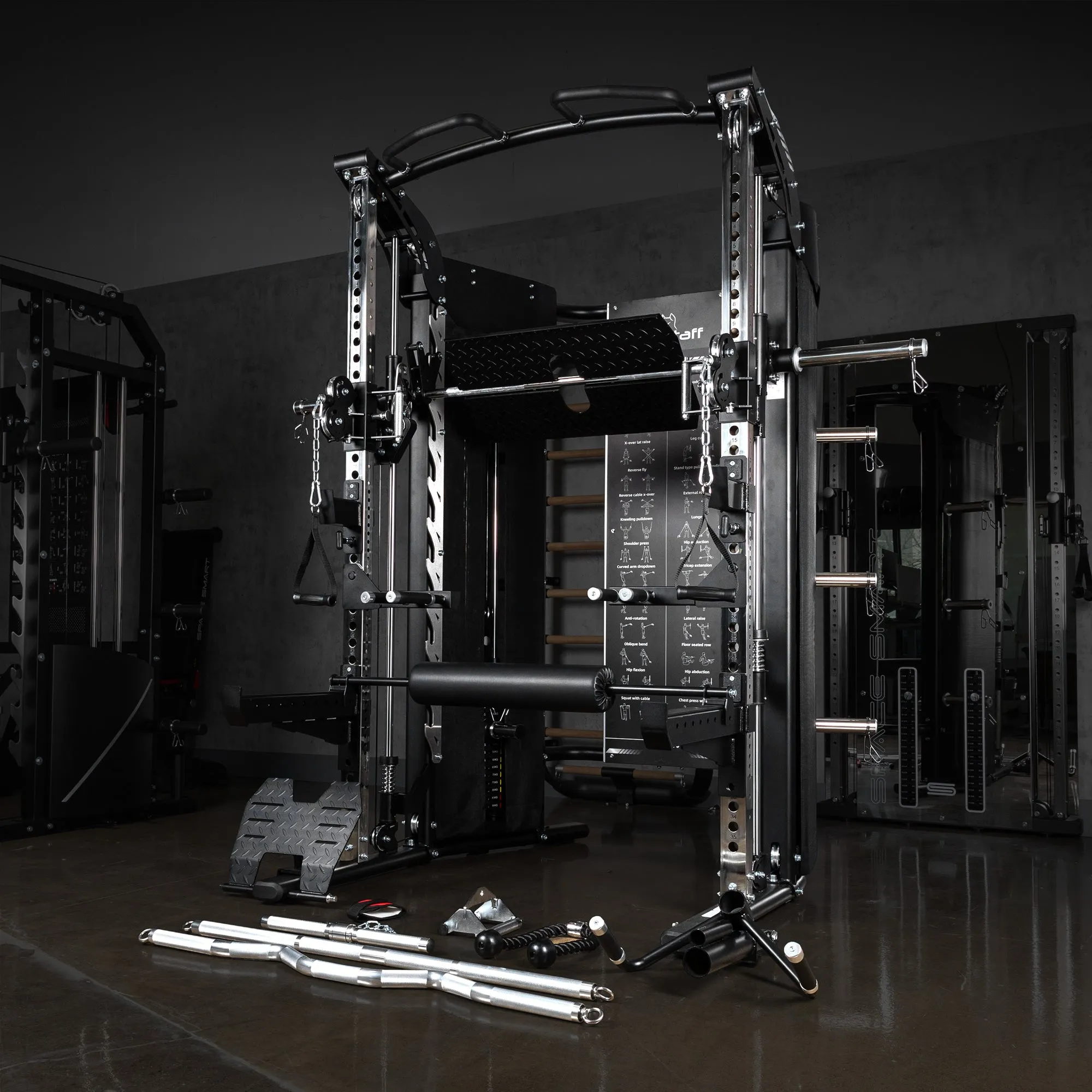 Amstaff Fitness SD-5000 All-In-one Smith Machine