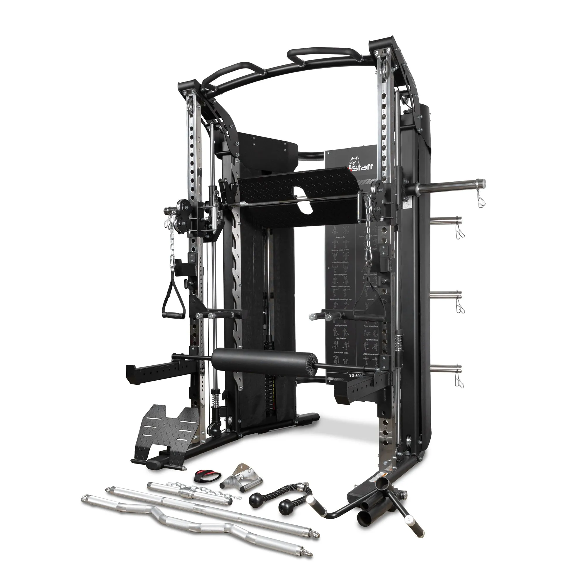 Amstaff Fitness SD-5000 All-In-one Smith Machine