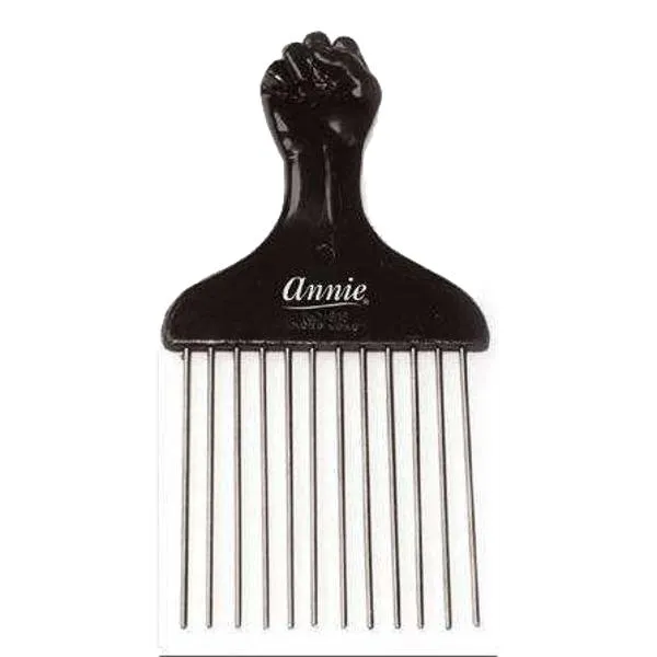 Annie Metal Afro Pik Black #232