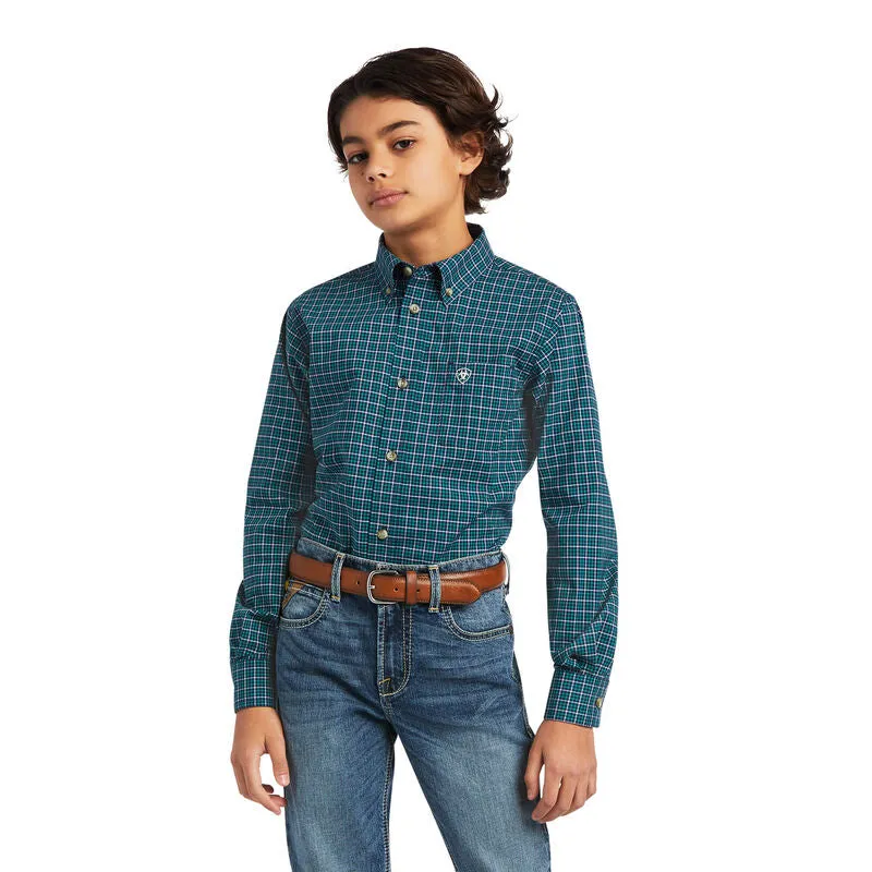 Ariat Boys Pro Series Declan Stretch Classic Fit Shirt 10039568