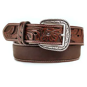 Ariat Men's Embossed Tabs Belt A1017008