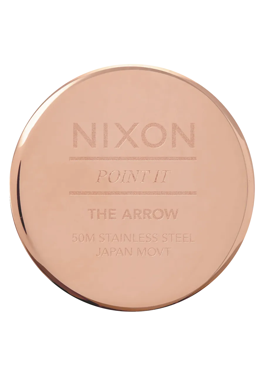 Arrow Leather - Rose Gold / Light Pink