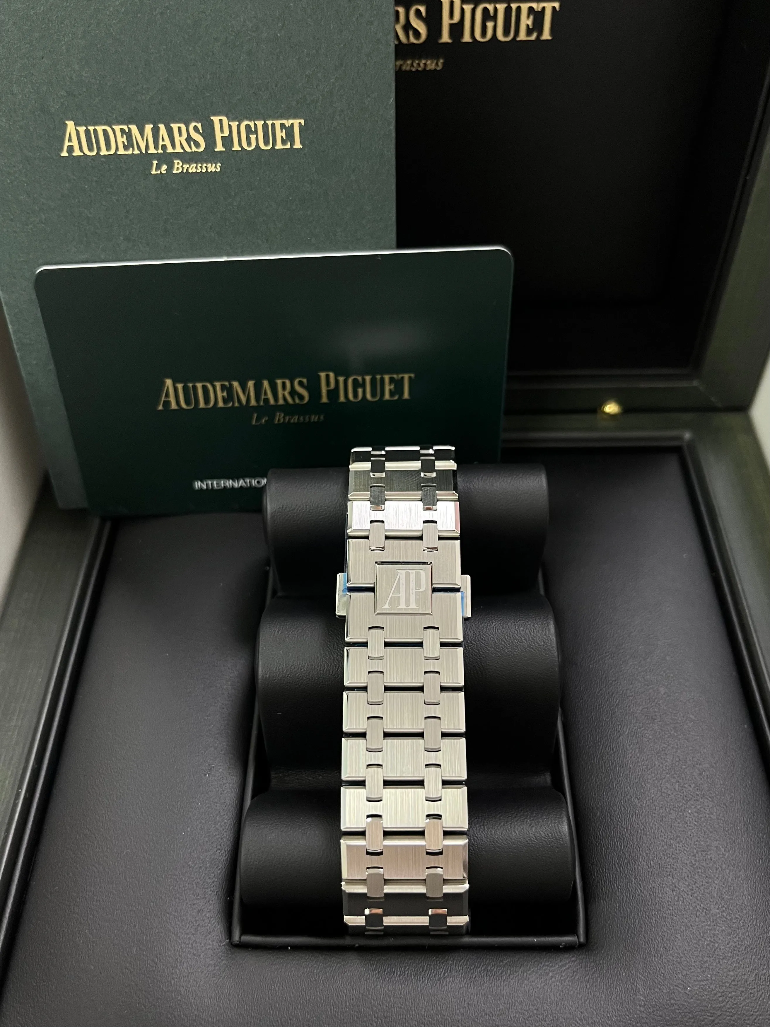 Audemars Piguet Royal Oak Double Balance Wheel Openwork/ Stainless Steel/ Skeleton Dial (Ref#15407ST.OO.1220ST.01)