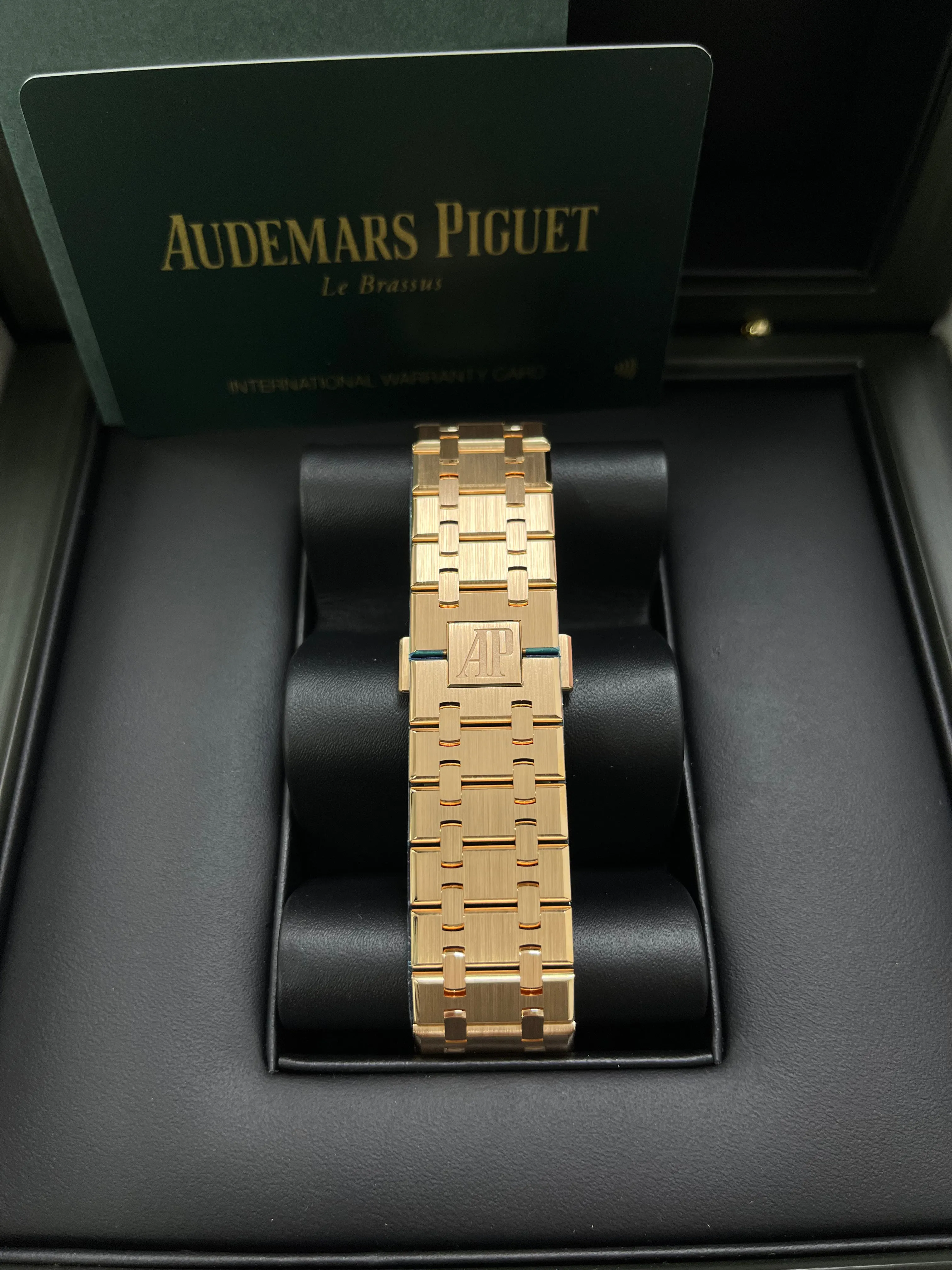 Audemars Piguet Royal Oak Rose Gold 41mm Double Balance Wheel Openwork Skeleton (Ref # 15407OR.OO.1220OR.01)