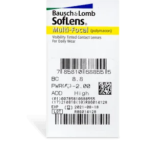 Bausch   Lomb Soflens Multifocal - 6 Pack Contact Lenses