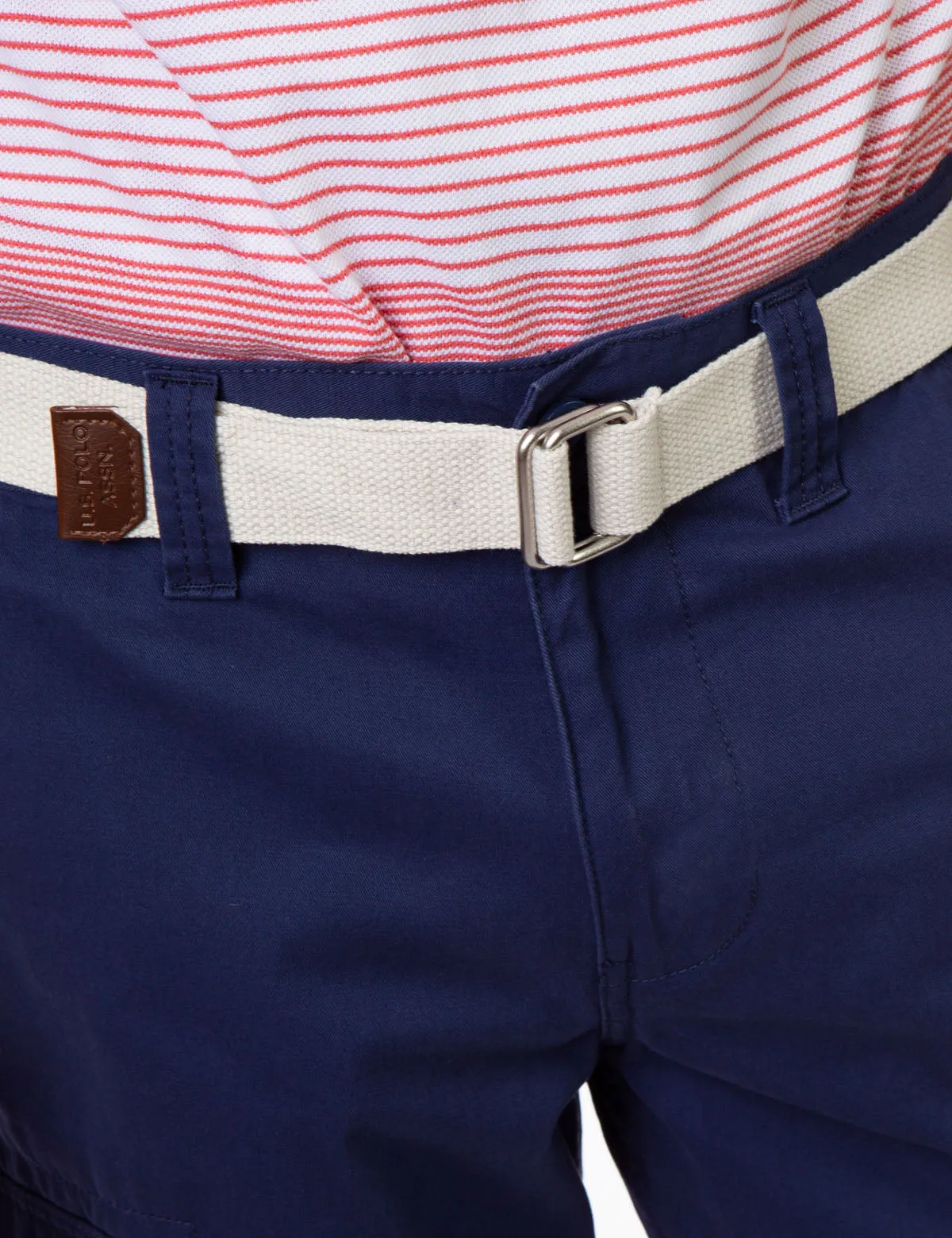 BELTED CARGO SHORTS