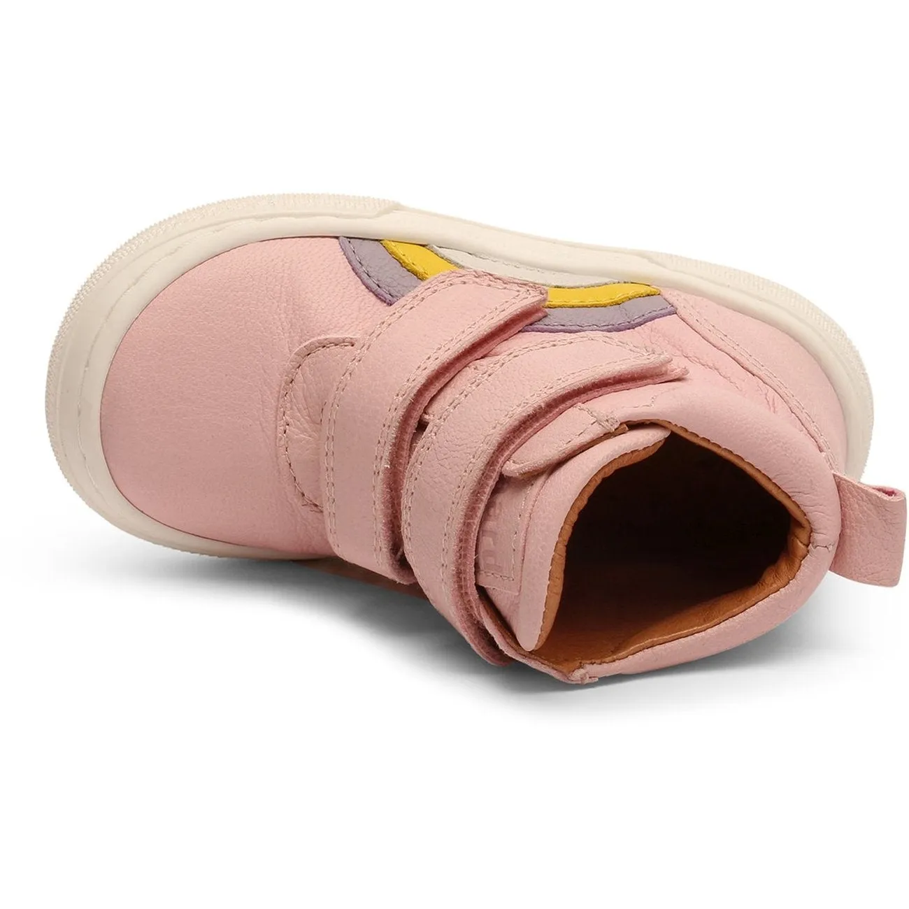 Bisgaard Rainbow Velcro Shoe Rose