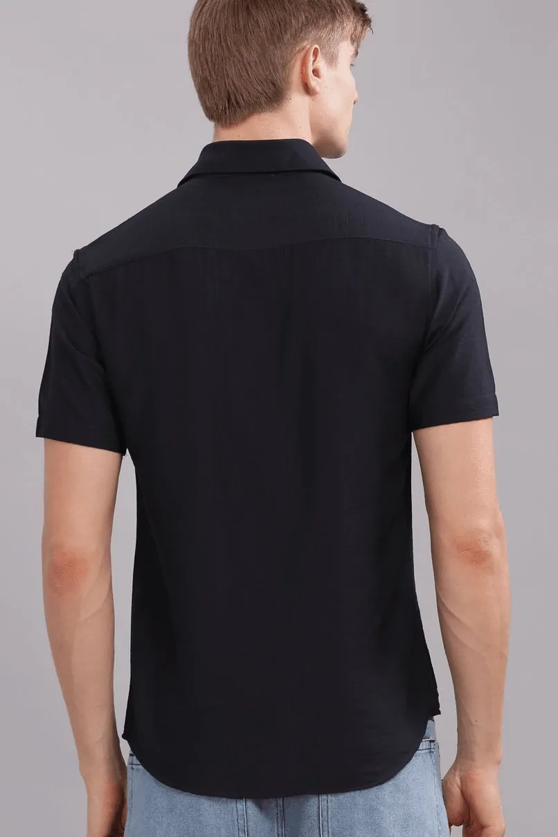 Black - Half Sleeve - Airlite Shirt