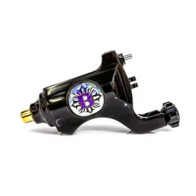 Black RCA Bishop V6 Rotary Tattoo Machine