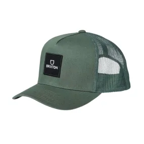 Brixton Alpha Block X C MP Mesh Cap - Agave Green/Agave Green