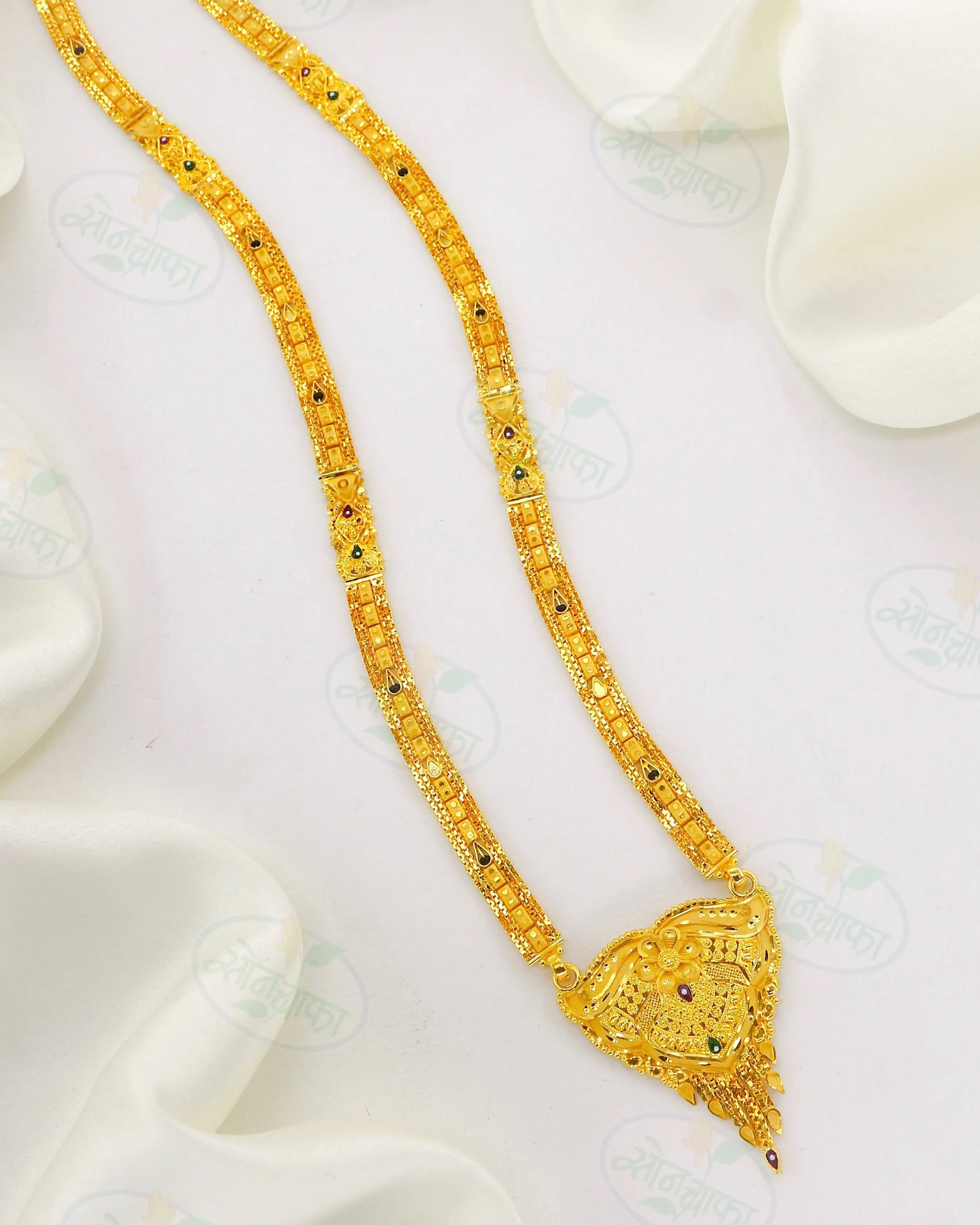 CHARMING GOLD PLATED MANGALSUTRA