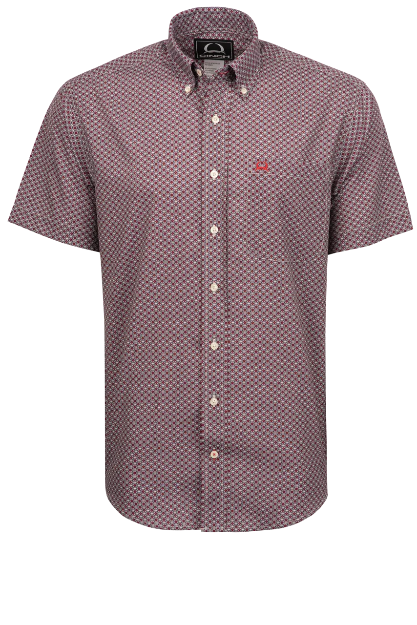 Cinch Arena Flex Button-Front Shirt - Multi