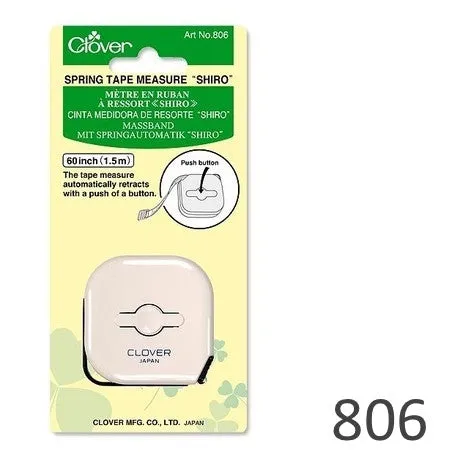 Clover Shiro Spring Tape Measure DISCONTINUED