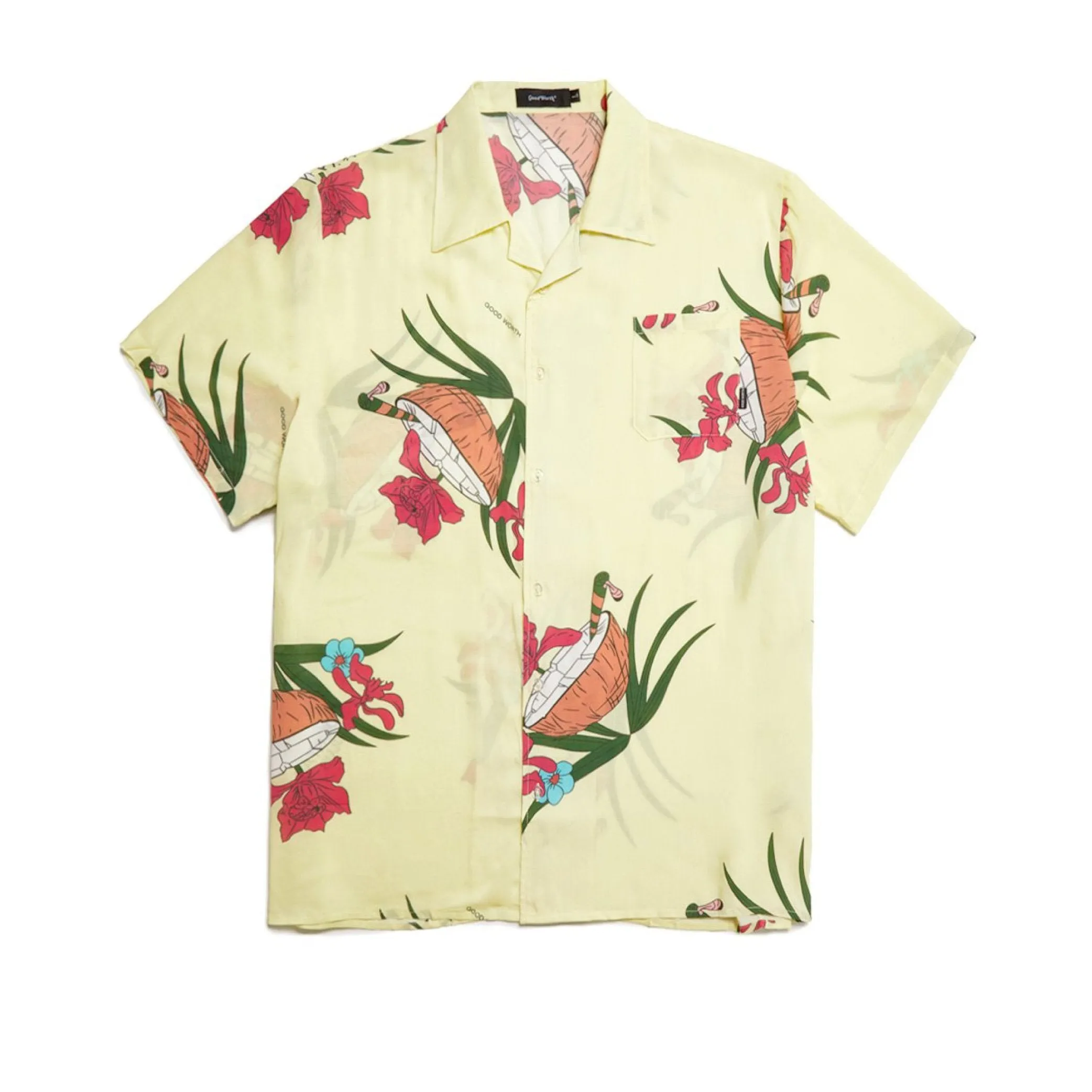 Club Tropics Button Up - Multi