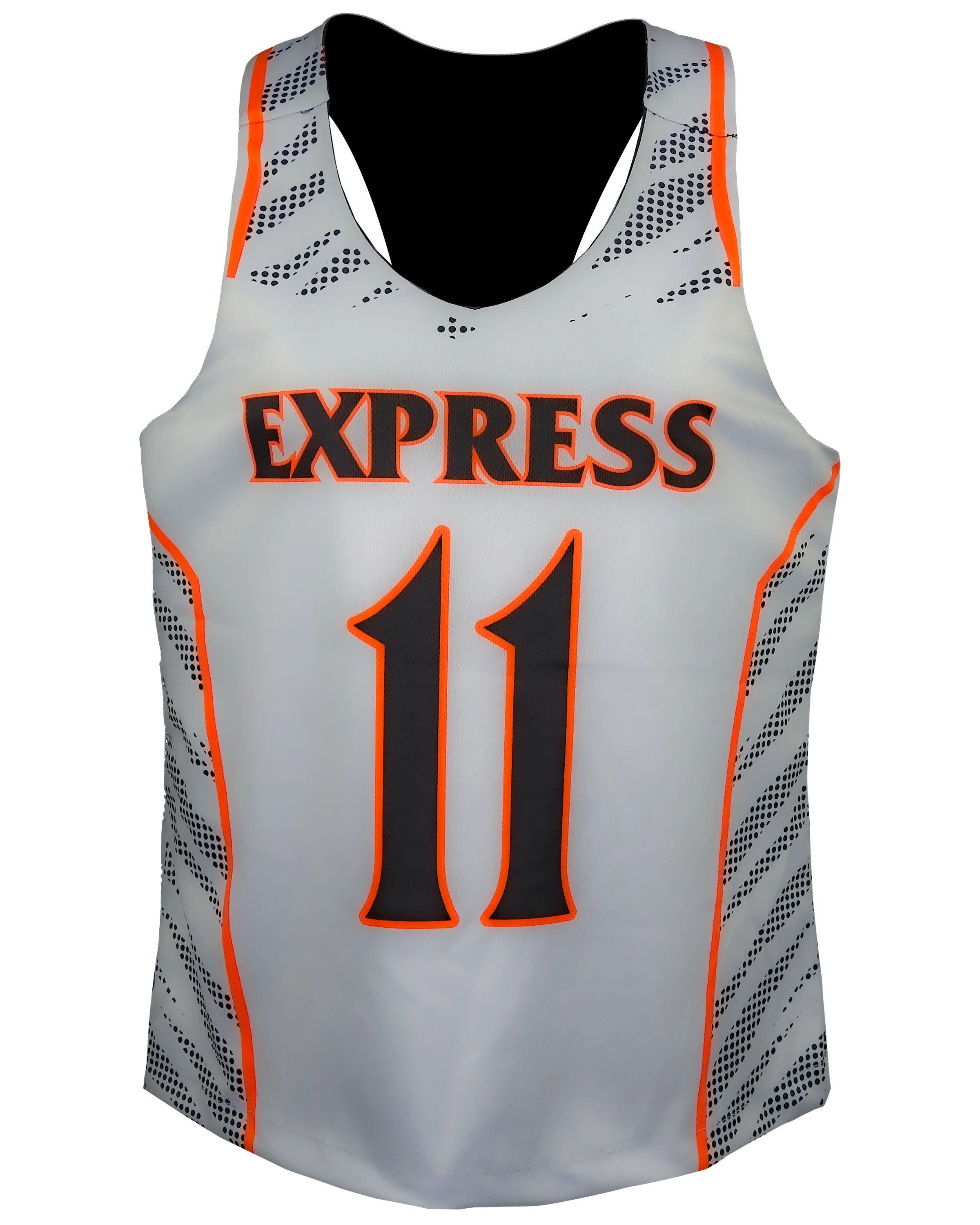 Deep Racerback Reversible Lacrosse Pinnie