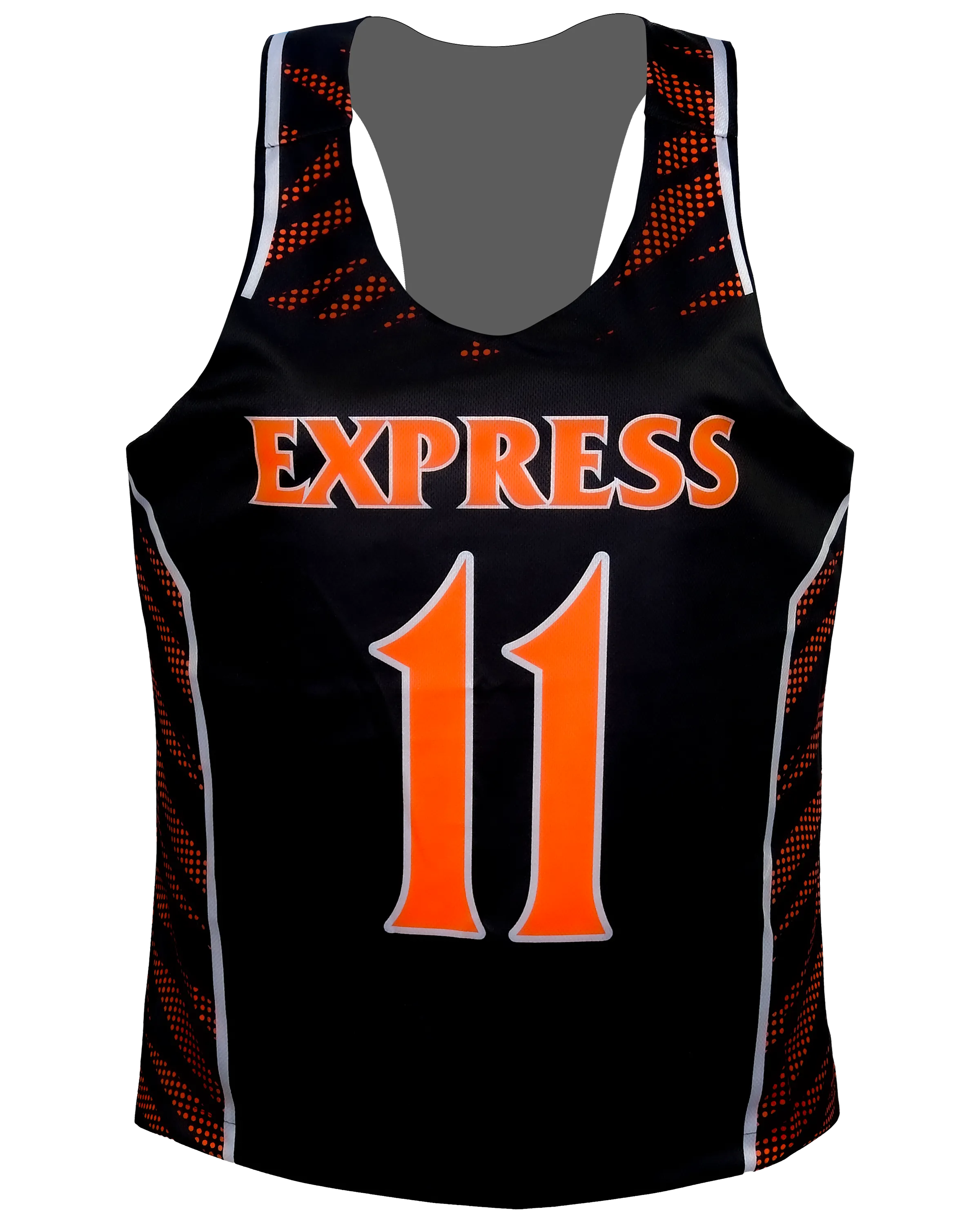 Deep Racerback Reversible Lacrosse Pinnie