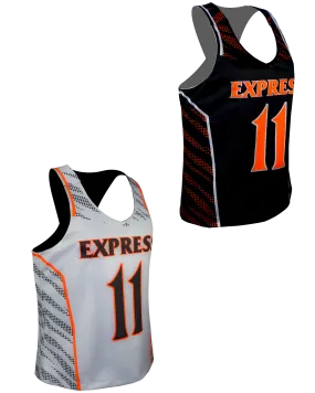 Deep Racerback Reversible Lacrosse Pinnie