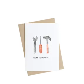 Father's Day Card Tool Kit Card