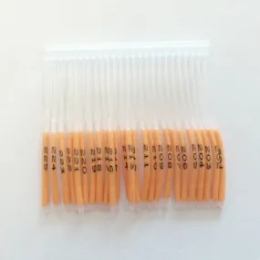 Fish Tags, Numbered, 1-500 Orange