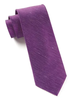 Fountain Solid Deep Azalea Tie