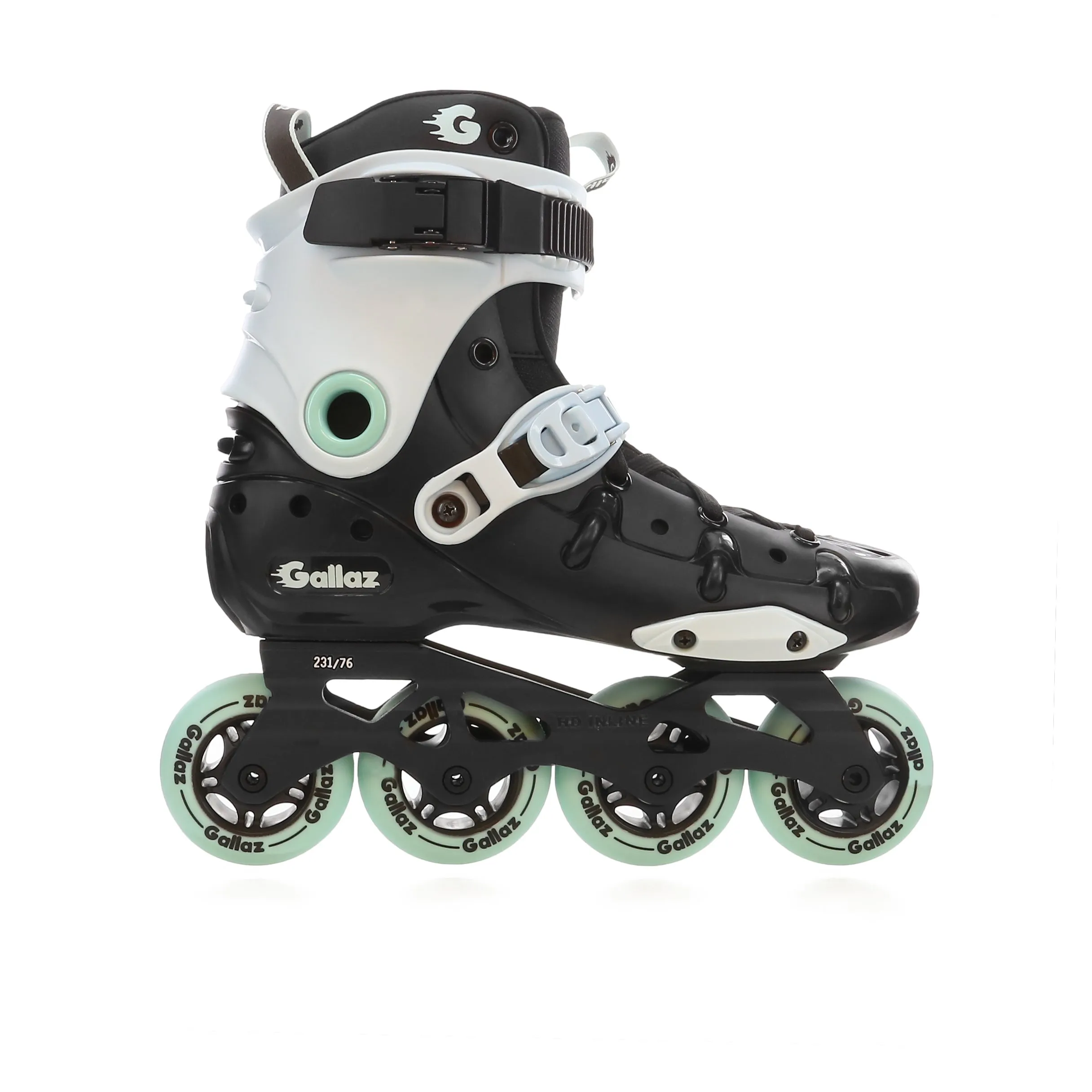 Gallaz - Inline Skate - Grey / Mint