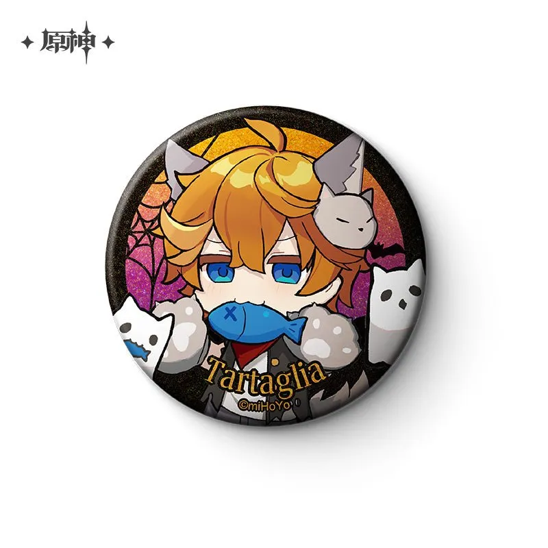 Genshin Impact - Halloween Chibi Character Badge miHoYo