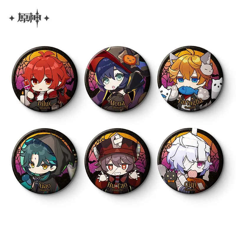 Genshin Impact - Halloween Chibi Character Badge miHoYo