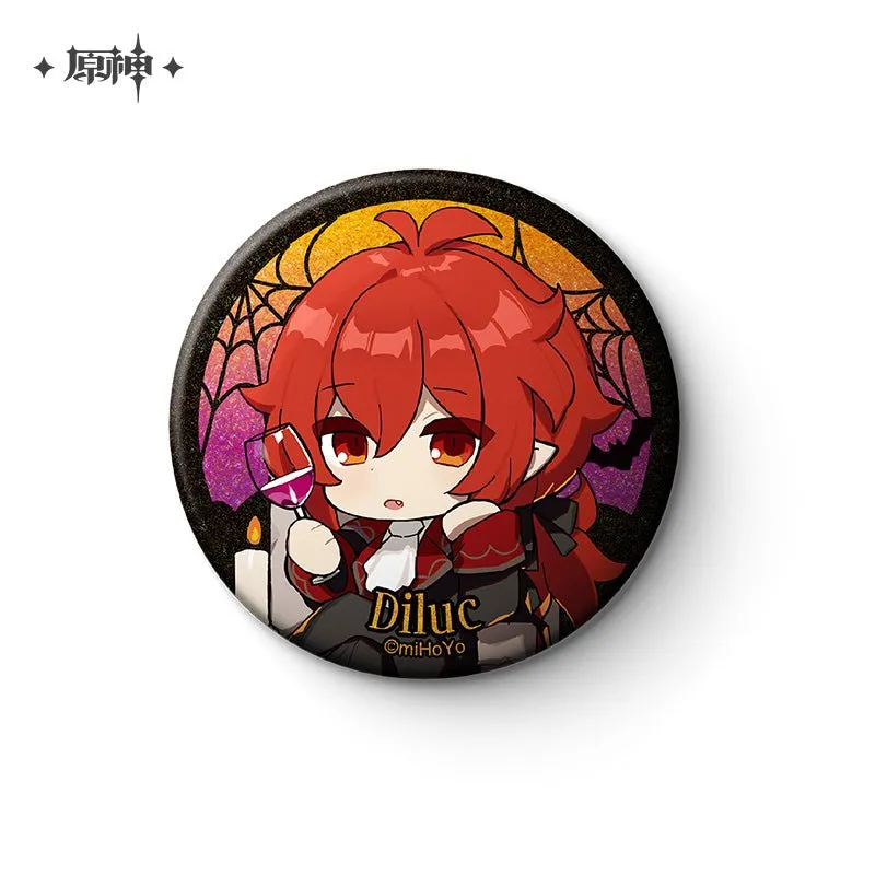 Genshin Impact - Halloween Chibi Character Badge miHoYo