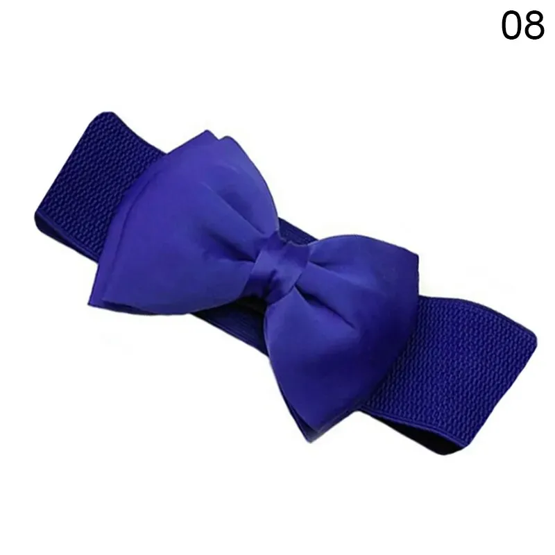 Gifty- the Classic Little Bow Front Belt 12 Colors