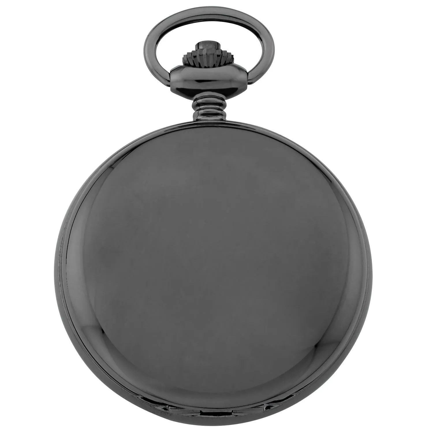 Gotham Men's Gun-Tone 17 Jewel Mechanical Double Hunter Pocket Watch # GWC14050BBK