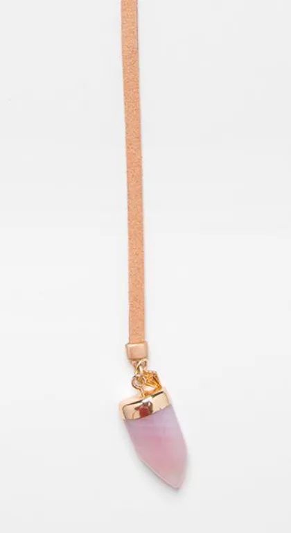 HAYLEY CAMEL & AGATE CHOKER