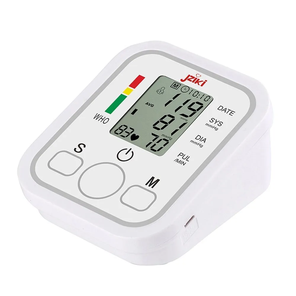 High Accuracy Digital Blood Pressure Monitor Sphygmomanometer - Battery Operated