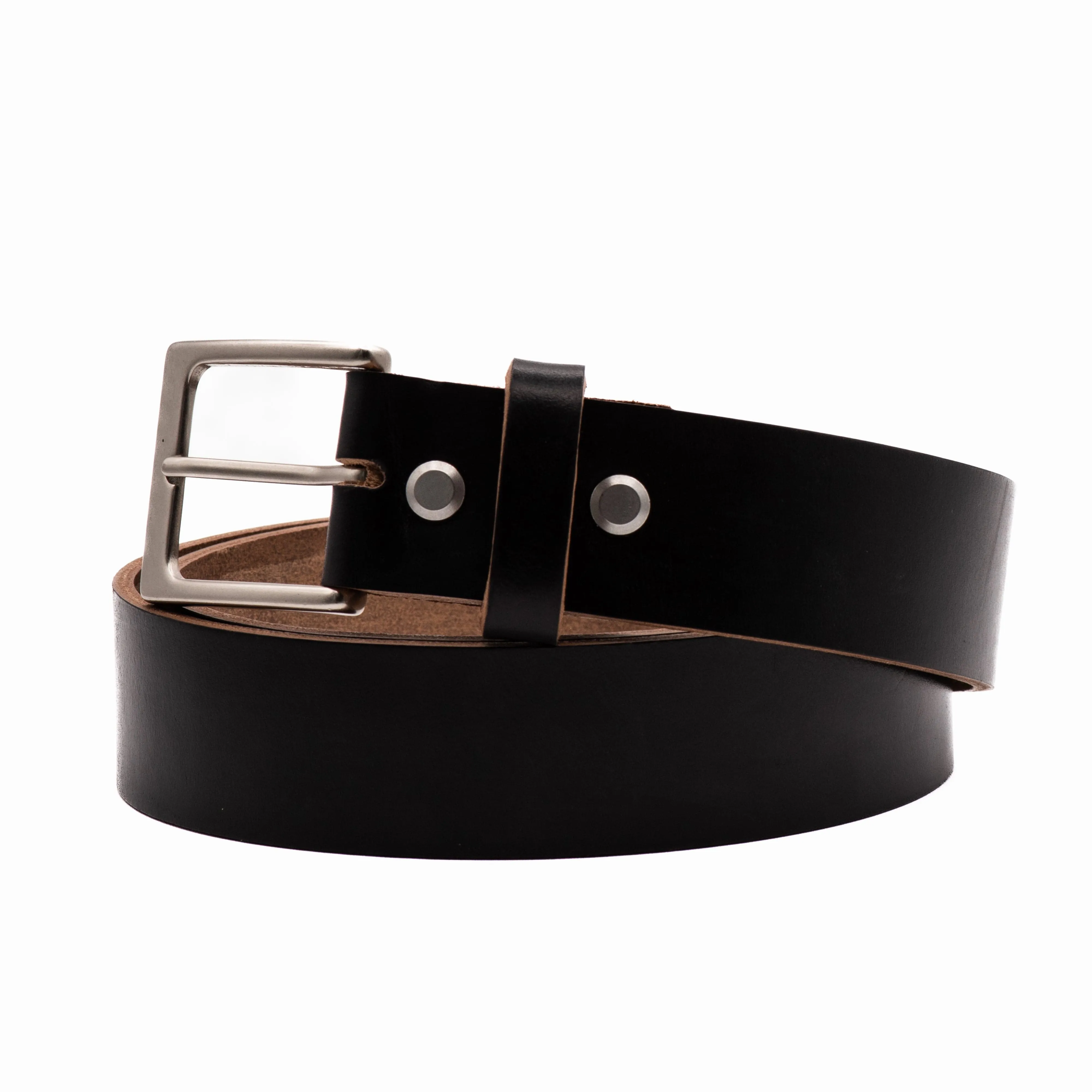 Horween Leather Belt – Handmade in USA – Black