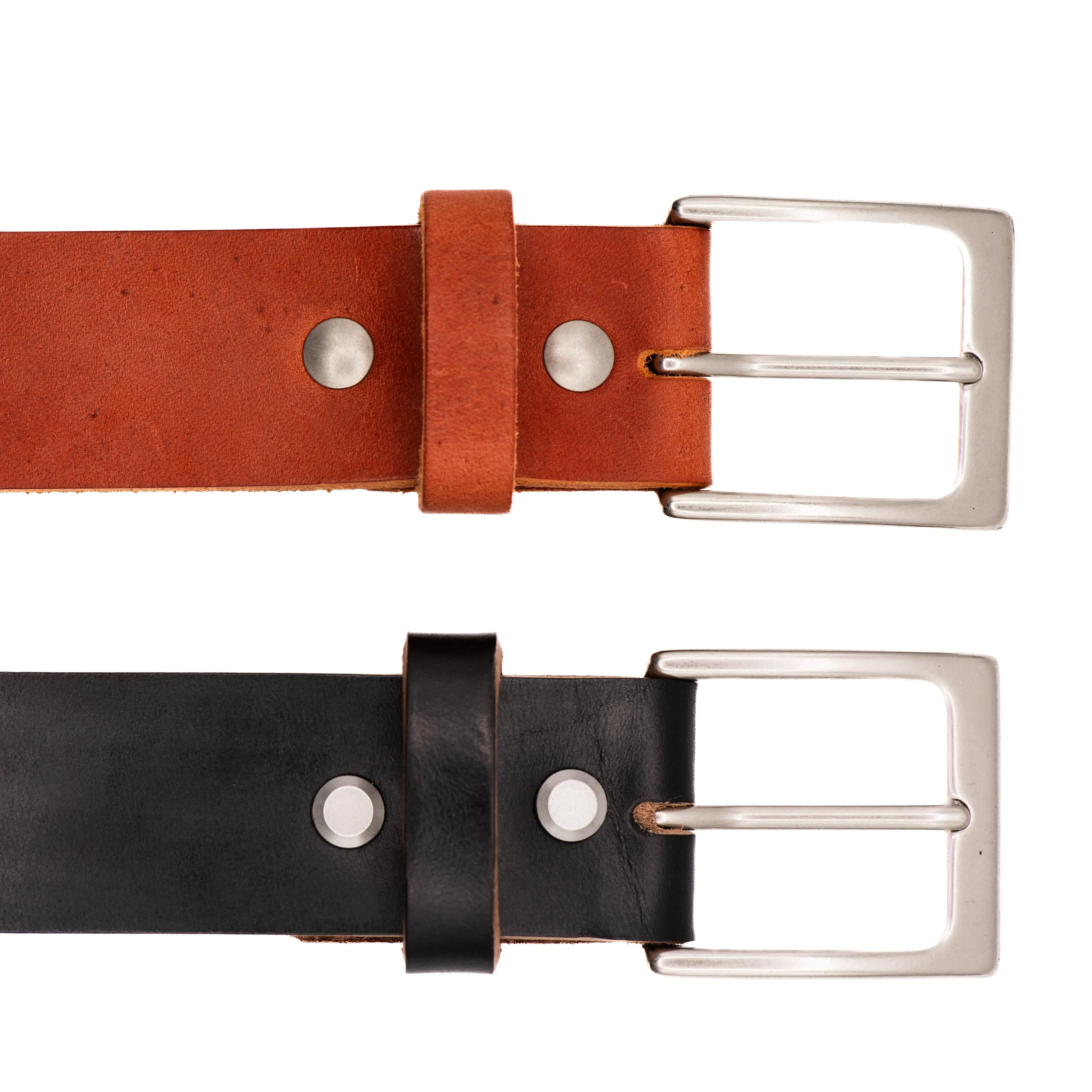 Horween Leather Belt – Handmade in USA – Black