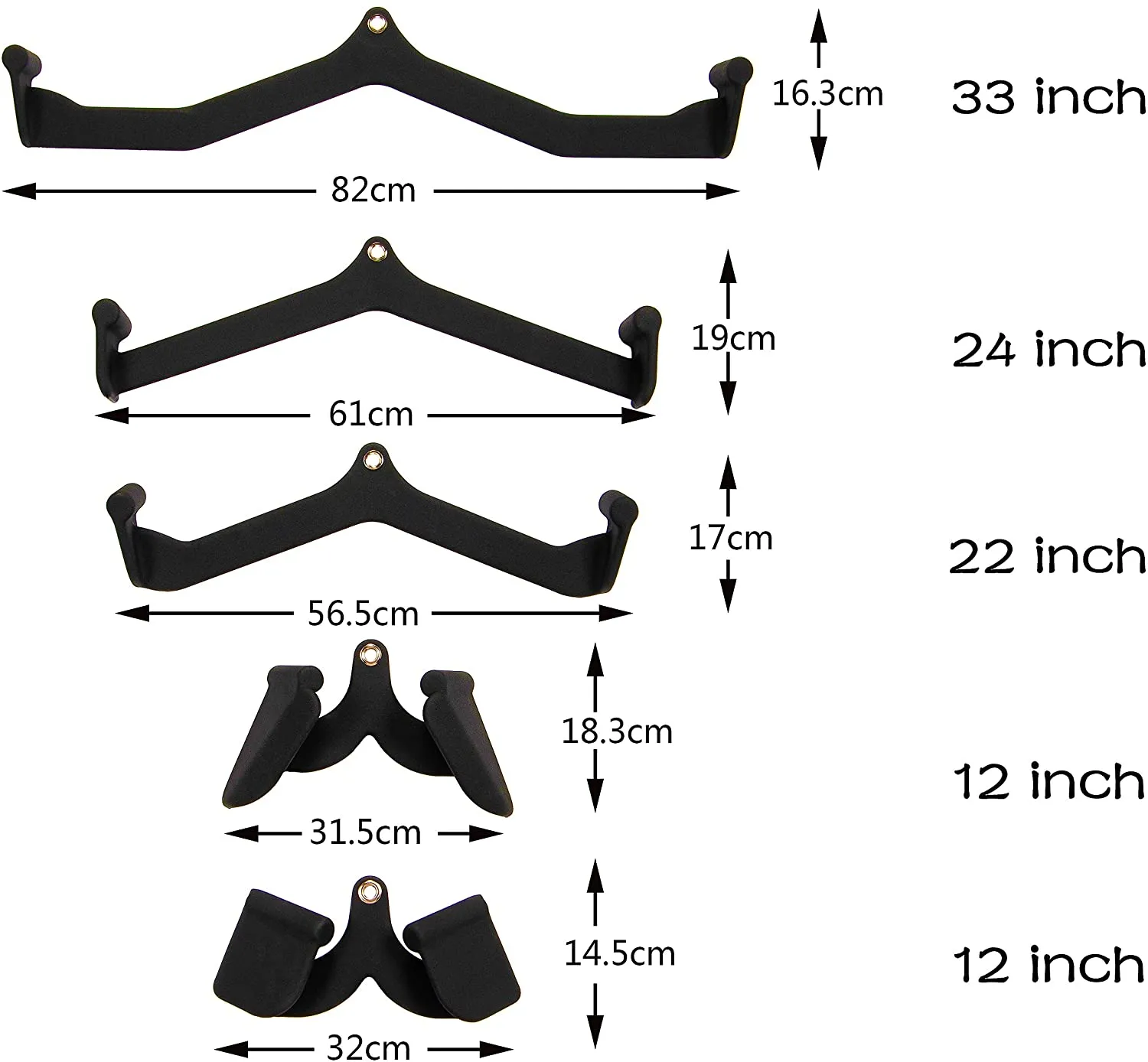 HulkFit Heavy Duty Cable Machine Attachments