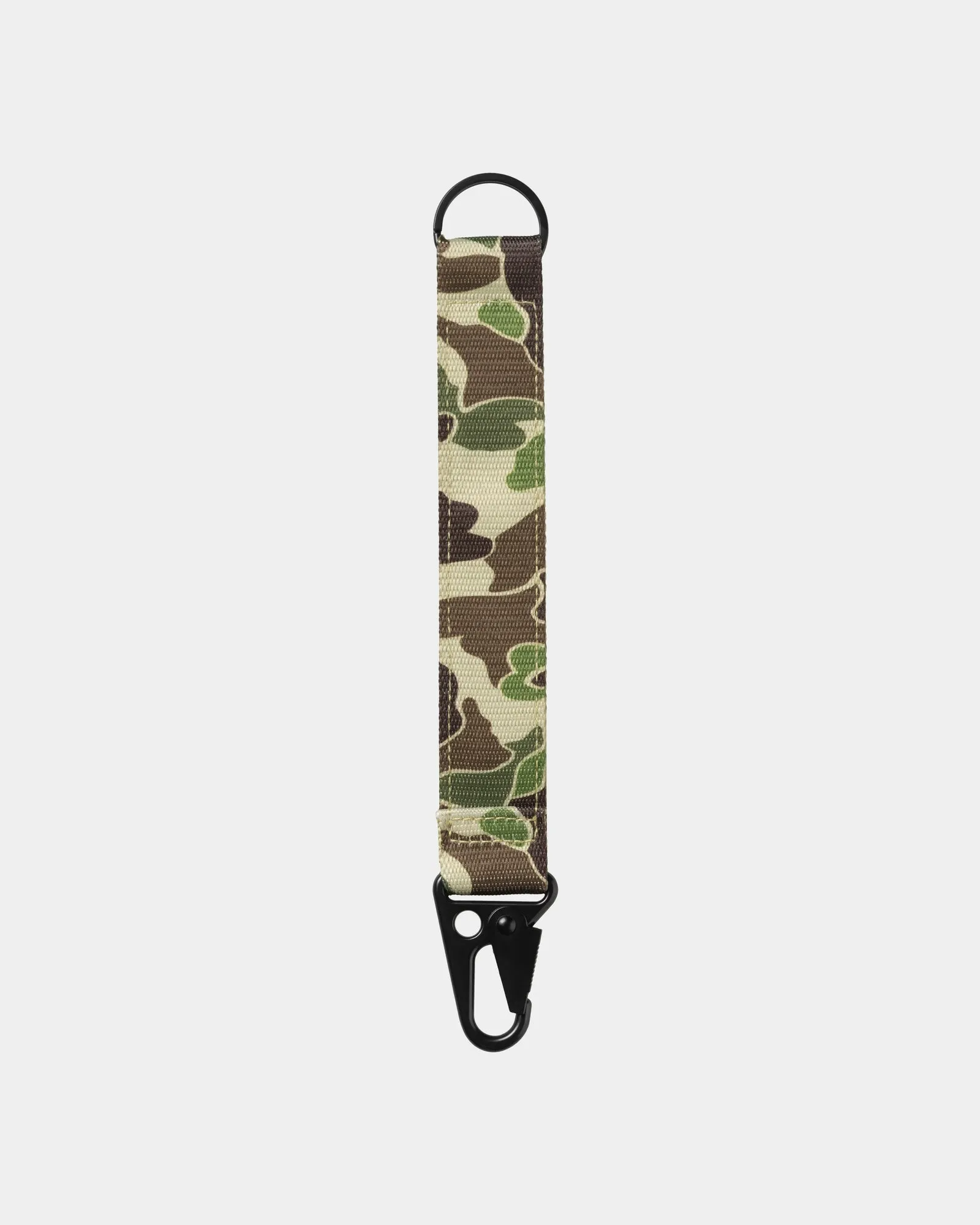 Jude Keyholder | Green Camo Duck Jacquard