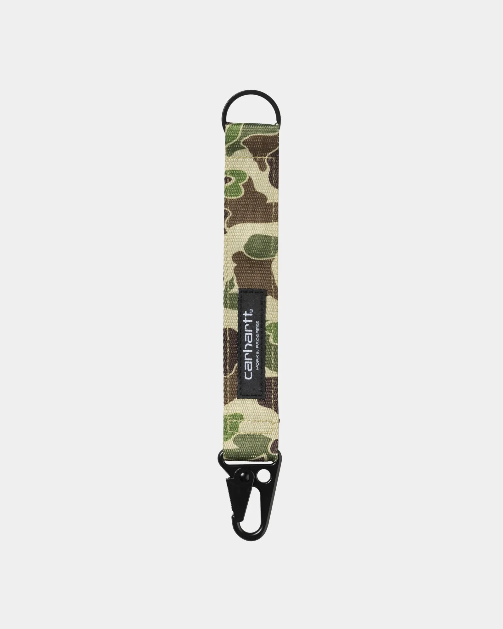 Jude Keyholder | Green Camo Duck Jacquard