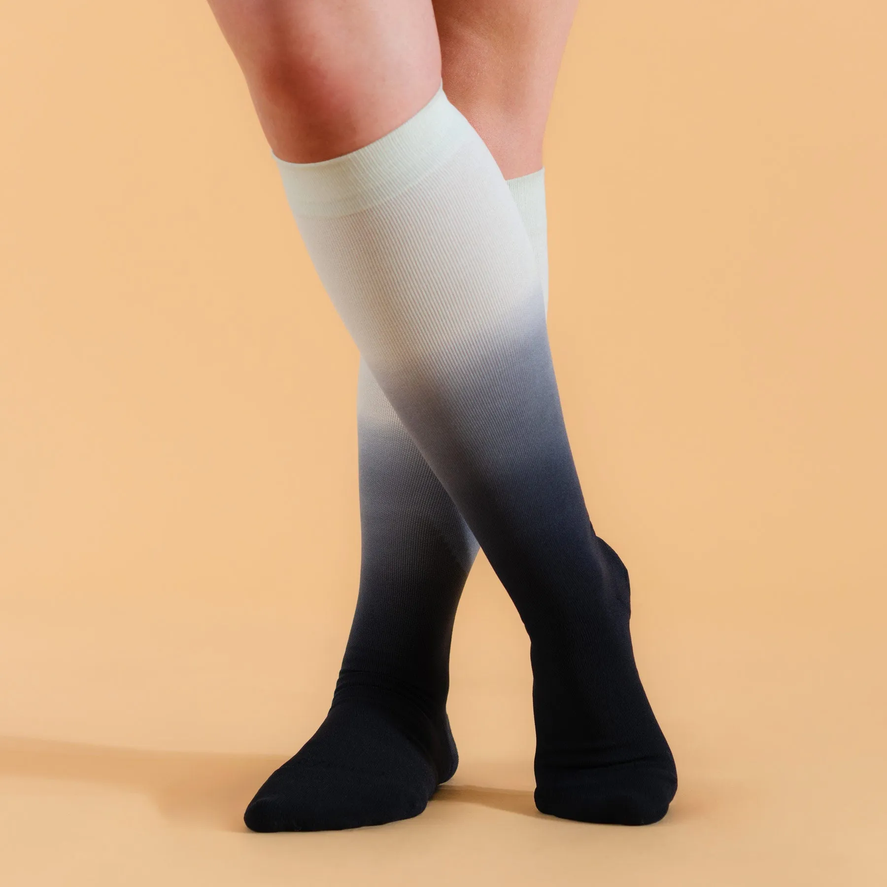 Knee-High Compression Socks – 3 Pack Ombre