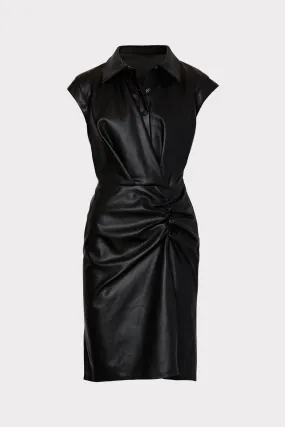 Maxwell Vegan Leather Dress