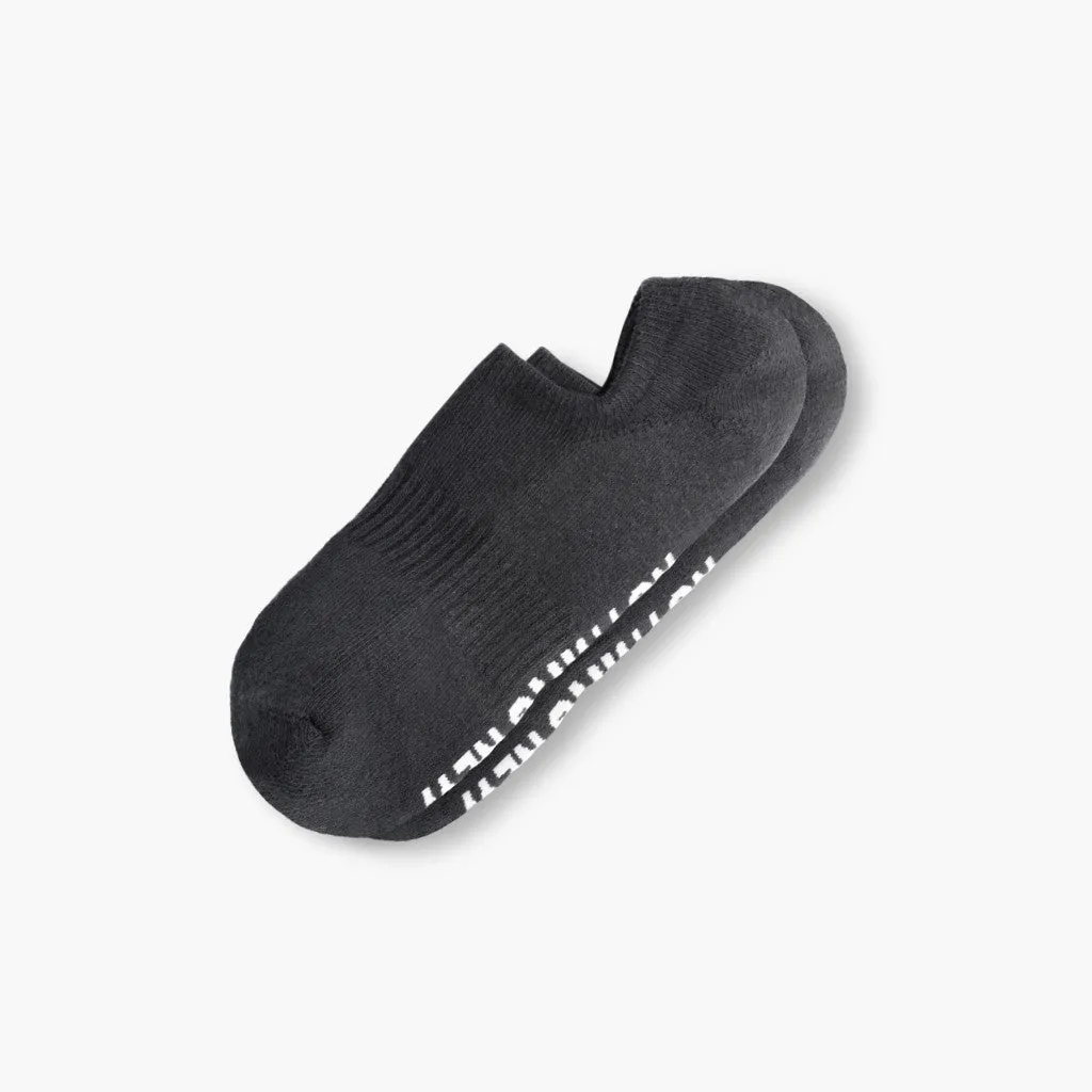 Men's Eco-Friendly No Show Socks | Dark Grey