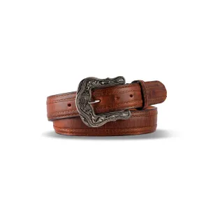 Mens Texas Country Belt Azkar Moka