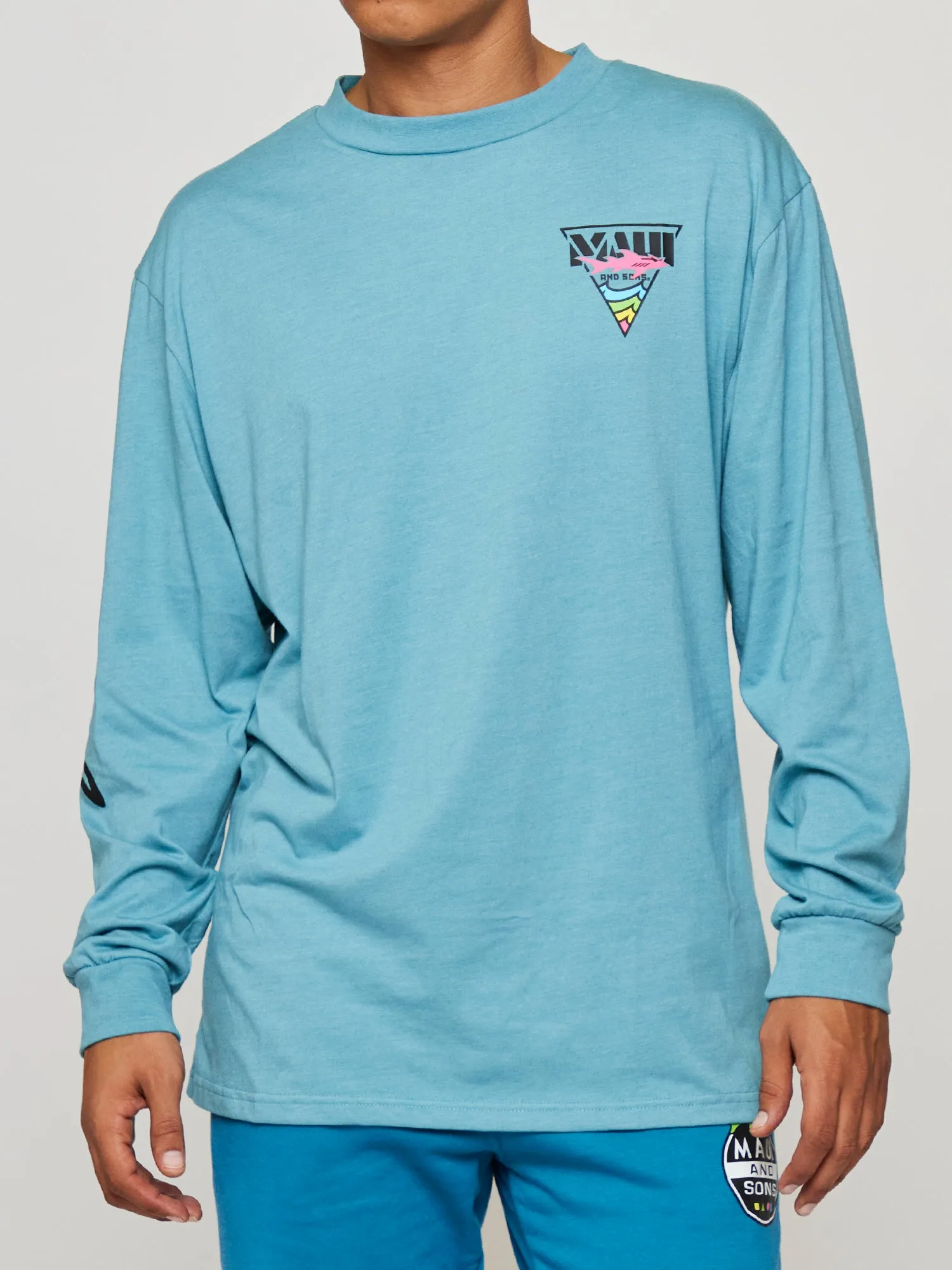 Monsoon Long Sleeve in Deep Ocean