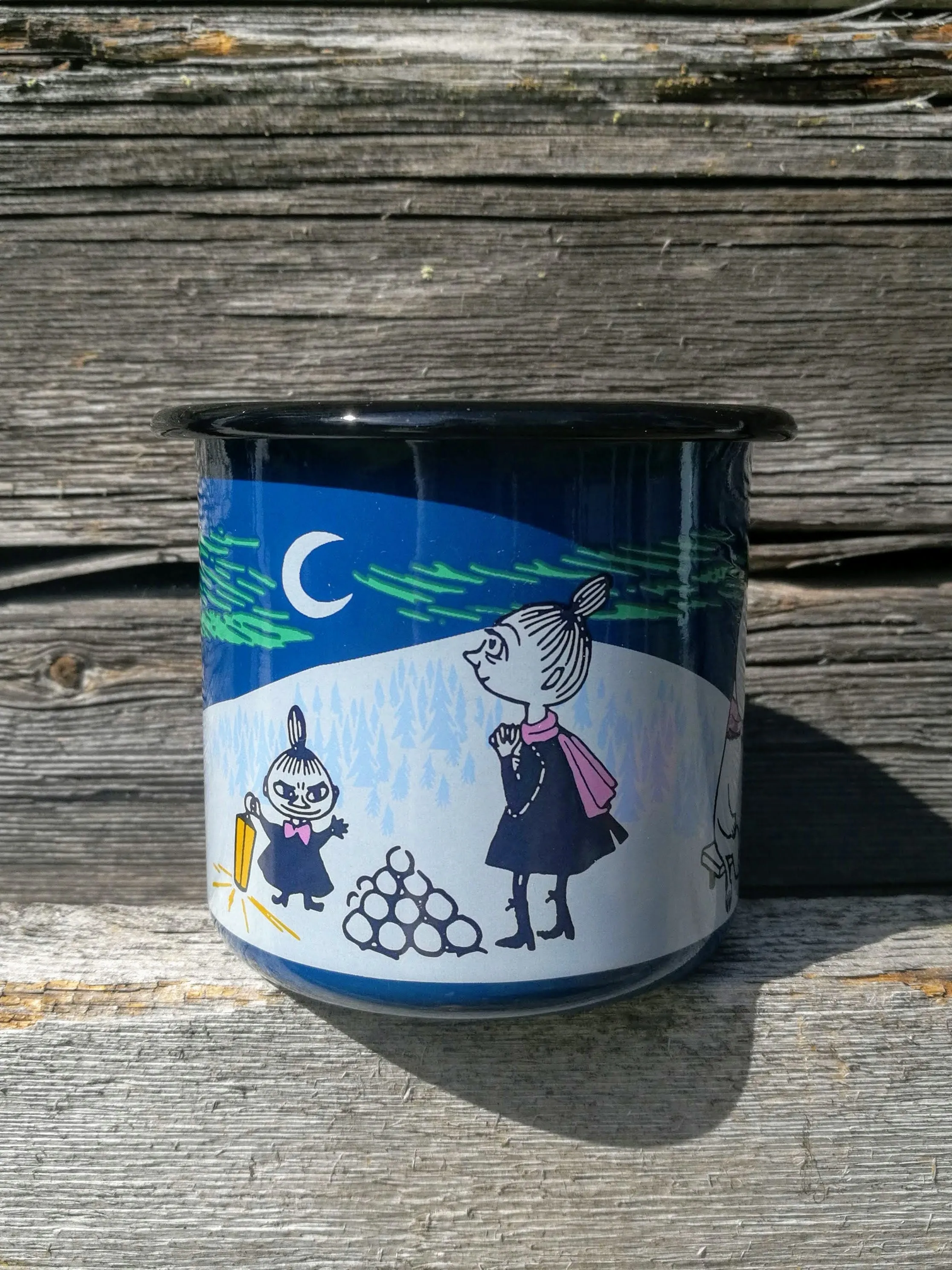 Moomin | Mug | Moomin Enamel Mug | Winter Night