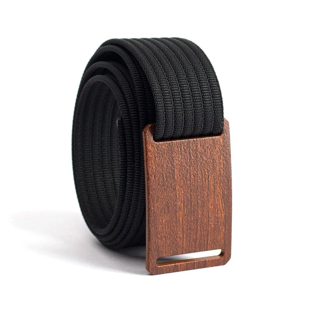 Narrow Walnut Belt