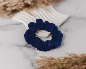 Navy Blue Scrunchie